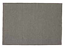Carica l&#39;immagine nel visualizzatore di Gallery, Set 4 tovagliette all&#39;americana in lino resinato ricamo Horsebit: personalizzabili
